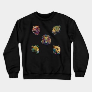 Big Cats Pack 1 Crewneck Sweatshirt